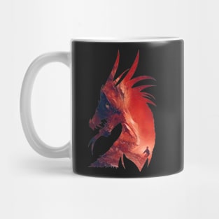 The dragon and the burglar - Fantasy Mug